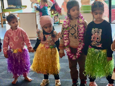 Samoan language week at Candy cuddles